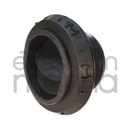 Black 60mm Hot Air Outlet which has a closeable vent. 