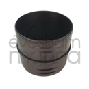 Straight 60mm connector used to connect to two lengths of ducting together.